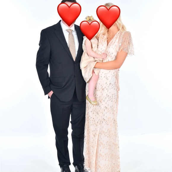 Baltic Born Elegant Cream Floral Dress - Picture 2 of 4